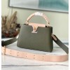 Louis Vuitton Capucines BB Green Bag