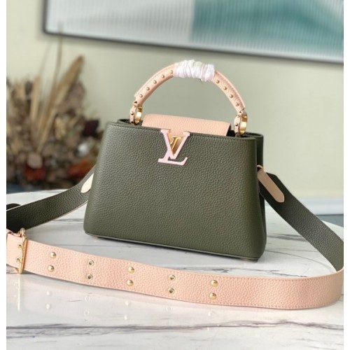 Louis Vuitton Capucines BB Green Bag