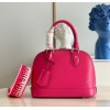 Louis Vuitton Alma BB Damier Ebene Canvas Pink Handbags