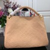 LV Artsy MM Monogram Empreinte Leather in Beige M44456