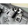 LV Keepall Bandoulière 50 Other Leathers Black M57963