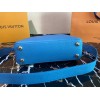 Louis Vuitton Capucines MM Blue Bag