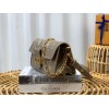 Louis Vuitton Dauphine East West Metis Grey Leather Bag
