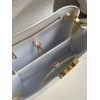 Louis Vuitton Capucine White PM