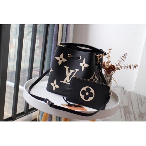 Louis Vuitton Crafty Neonoe MM Monogram Black