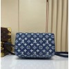 LV Speedy Bandouliere 25 Denim Blue