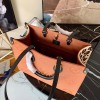 Louis Vuitton OnTheGo MM Monogram Brown Leather M58521