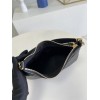 LV Bagatelle Monogram Empreinte Leather Black M46091