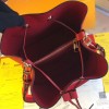 Louis Vuitton Neonoe red shoulder bag M44022