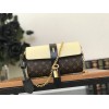 Louis Vuitton GLASSES CASE black/beige