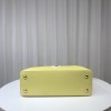 Louis Vuitton M21798 Capucines MM Yellow Leather Bag