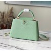 Louis Vuitton Capucines BB Green 2022 Bag