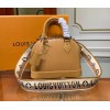 Louis Vuitton Alma BB Ebene Canvas Handbags Orange