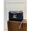 Louis Vuitton Twist Lock Heart Black Epi Leather Bag