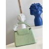 Louis Vuitton Capucines Mini Taurillon Green Bag