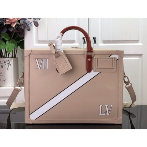 LV Soft Trunk Briefcase Monogram Eclipse M44952