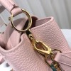 Louis Vuitton M21798 Capucines BB Pink Leather Bag