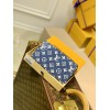 Louis Vuitton long denim wallet