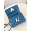 Louis Vuitton Twist LV Blue Epi Leather Bag