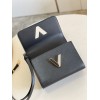 Louis Vuitton Twist LV Black Epi Leather Bag