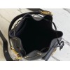 Louis Vuitton Lockme Bucket Black M57687