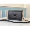 Louis Vuitton Twist MM Epi Leather in Black m50282