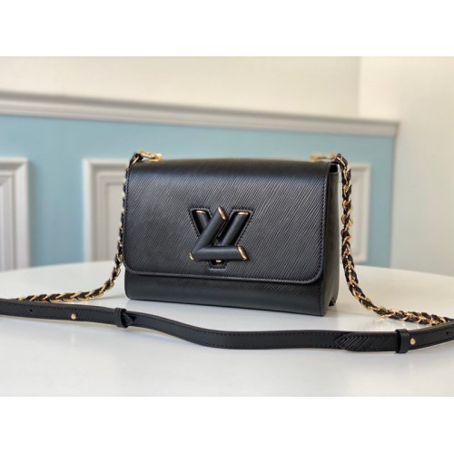 Louis Vuitton Twist MM Epi Leather in Black m50282