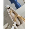 Louis Vuitton coussin white BB red bag