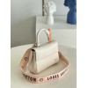 Louis Vuitton Cluny Mini Epi Leather White