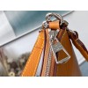 Louis Vuitton Marelle Epi Handbag Brown M80688