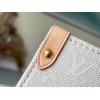 Louis Vuitton onthego pink embroidered GM bag