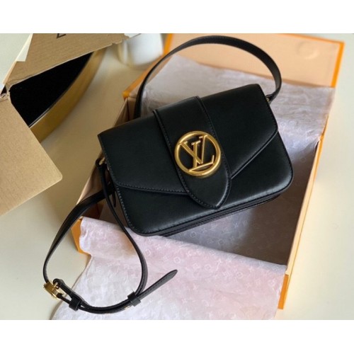 Louis Vuitton LV Pont 9 Black Shoulder Bag M55950