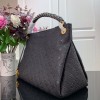 LV Artsy MM Monogram Empreinte Leather in Black M44456