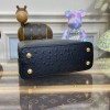 Louis Vuitton Capucines Black Ostrich leather mini bag