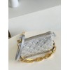 Louis Vuitton coussin silver BB red bag