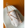 Louis Vuitton Neverfull buci box white MM bag