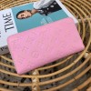 Louis Vuitton pink long wallet M81466