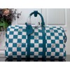Louis Vuitton Keepall Bandoulière 45 Blue N80404