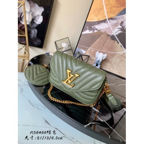 Louis Vuitton New Wave Multi Pochette in Green M56461