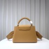 Louis Vuitton M21798 Capucines BB Brown Leather Bag