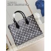 Louis Vuitton MM Onthego gray denim M59608