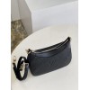 LV Bagatelle Monogram Empreinte Leather Black M46091