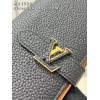 Louis Vuitton Vertical long black wallet