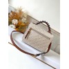 Louis Vuitton Monogram Empreinte Pochette Metis M43941 White