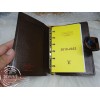 Louis Vuitton Agenda PM Damier Ebene Diary Cover