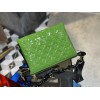 Louis Vuitton Coussin Green Patent PM M21769 bag