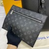 Louis Vuitton Giant Cabas Voyage Black Leather Bag