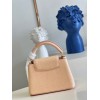 Louis Vuitton Capucines Mini Taurillon Orange Bag