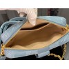 Louis Vuitton Troca PM H27 in Blue M59116