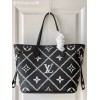 Louis Vuitton Black Neverfull Maletage M46040